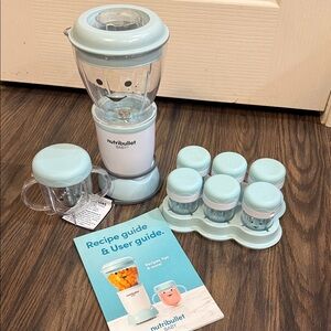 Nutribullet Baby Blue Food Prep System